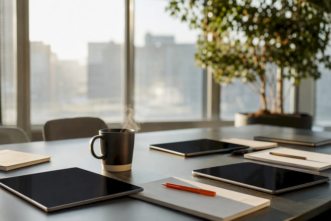 Arbeitsplatz für die Keyword-Analyse eingerichtet