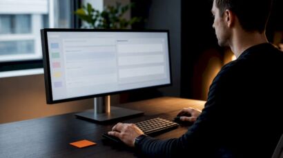 Entwickler überprüft mehrsprachige URL-Zuordnungen