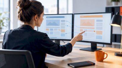 Das SEO-Team analysiert die alte und die neue Struktur des Shops