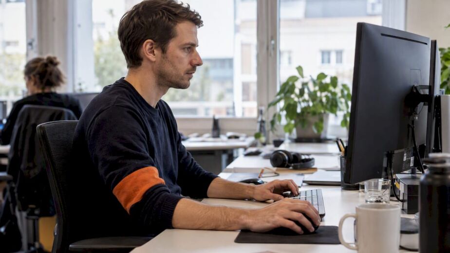 Entwickler startet einen Belastungstest der API